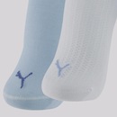 Kit 2 Pares de Meia Puma Sapatilha Feminina - Foto 3
