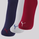 Kit 3 Pares de Meia Puma Sapatilha Unissex - Foto 3