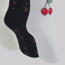 Kit 3 Pares de Meia Selene Soquete Feminina - Foto 4