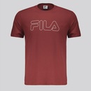 Camiseta Fila Regular Letter Outline Masculina - Foto 1