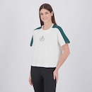 Camiseta Cropped Palmeiras Herança Feminina - Foto 3