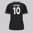 Camisa do Vasco Supporter Block Kappa 10 Coutinho Feminina - Foto 1