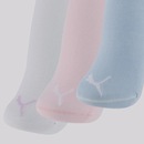 Kit 3 Pares de Meia Puma Sapatilha Feminina - Foto 3