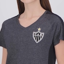 Camisa Atlético Mineiro Escudo Feminina - Foto 4