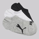 Kit 9 Pares de Meia Puma Sapatilha Feminina Sortida - Foto 2