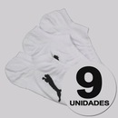 Kit 9 Pares de Meia Puma Sapatilha Invisível Feminina - Foto 1