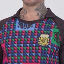 Camisa Argentina Retrô Goleiro 1990 Masculina - Foto 5