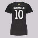 Camisa Santos Logo 10 Neymar Jr Feminina - Foto 1