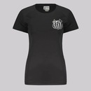 Camisa Santos Logo 10 Neymar Jr Feminina - Foto 2