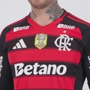 Camisa do Flamengo I 25/26 ML Campeão Copa Do Brasil 2024 Adidas Masculina - Foto 5
