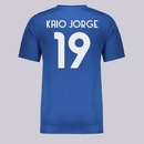 Camisa Cruzeiro Star Azul 19 Kaio Jorge Masculina - Foto 1