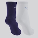 Kit 2 Pares de Meia Puma Cano Médio Feminina - Foto 2