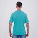 Camiseta adidas Essentials II Logo Verde Masculina - Foto 4