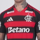 Camisa adidas CR Flamengo I 2025 Com Patrocínio Masculina - Foto 5