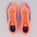 Chuteira Society Infantil adidas F50 Club - Foto 4