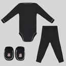 Kit Body Calça e Pantufa Infantil Corinthians - Foto 2