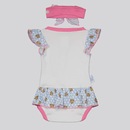 Kit Cruzeiro Body e Tiara Mascote Infantil - Foto 2