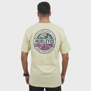 Camiseta Extra Grande Hurley Sticker Masculino - Foto 2