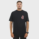 Camiseta Volcom Confort Snake Peace Masculina - Foto 3