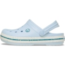 Sandália Unissex Crocs Crocband Speckled Band Clog K Blue Frost - Foto 3