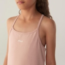 Vestido Fila Letter Light Infantil - Foto 4