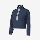 Blusão Fila Meio Zíper Cotton Blend Future Sports Feminino - Foto 1