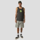 Camiseta Regata Lost Branding Stencil - Masculina - Foto 1