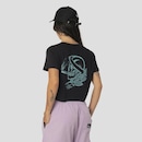 Blusa Cropped Lost Skull - Feminina - Foto 2