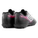 Kit Chuteira Society Infantil Umbro Cannon Jr + Caneleira - Foto 5