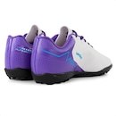 Kit Chuteira Society Infantil Umbro Adamant Top Speed Jr + Caneleira - Foto 5