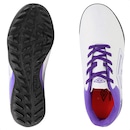 Kit Chuteira Society Infantil Umbro Adamant Top Speed Jr + Caneleira - Foto 6