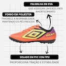 Kit Chuteira Society Adulto Umbro Fast Ii + Meião - Foto 3