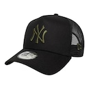 Boné New Era 940 A-Frame New York Yankees Essential Trucker Masculino - Foto 1