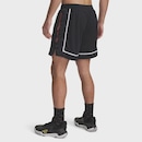 Shorts de Basquete Under Armour Zone Pro 7 Mesh Masculino - Foto 2