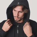 Blusão de Moletom Canguru Aberto MCD - Masculino - Foto 4