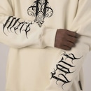 Blusão de Moletom Canguru Fechado Espada MCD Caligraffiti - Masculino - Foto 4