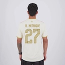 Camisa do Flamengo III 2025 27 B. Henrique adidas Masculina - Foto 1