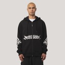 Jaqueta de Moletom Canguru Aberto MCD Espada Caligraffiti - Masculina - Foto 1