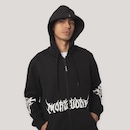 Jaqueta de Moletom Canguru Aberto MCD Espada Caligraffiti - Masculina - Foto 4