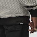 Blusão de Moletom Lost Raglan Stripes - Masculino - Foto 5