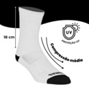 Meia Ciclismo Corrida Esportiva MTB Speed Cano Médio Oggi - Foto 3