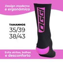 Meia Ciclismo Corrida Esportiva MTB Speed Cano Médio Oggi - Foto 2