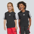 Camiseta adidas 3 Stripes Infantil - Foto 1
