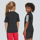 Camiseta adidas 3 Stripes Infantil - Foto 2