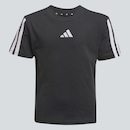 Camiseta adidas 3 Stripes Infantil - Foto 6