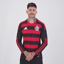 Camisa do Flamengo I 2025 ML 27 B. Henrique adidas Masculinas - Foto 3