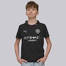 Camisa Manchester City II 2026 9 Haaland Puma Infantil - Foto 3