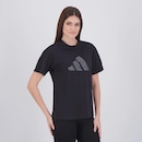 Camiseta adidas Animal Print Logo Feminina - Foto 2