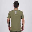 Camiseta adidas Own The Run 3S Masculina - Foto 4