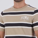 Camiseta Puma Squad Stripe Aop Tee Masculina - Foto 5
